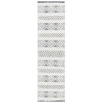 SAFAVIEH Vermont Wenona Aztec Runner Rug, Ivory/Black, 2'3" x 8'