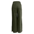 thumbnail image 6 of Women's Pants Fashion Casual Pants For Women Lazy Style High Waisted Casual Versatile Drape Wide Leg, 6 of 7