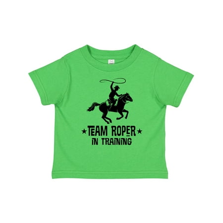 

Inktastic Team Roper in Training Cowboy Gift Toddler Boy or Toddler Girl T-Shirt