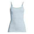 thumbnail image 4 of No Boundaries Ribbed Cami Top, 1 or 5-Pack, Women's, 4 of 5
