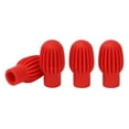 thumbnail image 1 of Embouts de Tambour en Silicone, Accessoires de Percussion Sans Bruit Embout de Remplacement pour Instruments en Bois pour Joueurs Noir, Orange, Gris, Rouge, 1 of 8