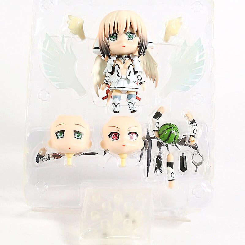 Ikaros Anime Figure - 12cm (1/7 Scale) Kneeling Angel Statue, PVC Collectible Desktop Decoration