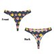 thumbnail image 3 of Balery Cute Puffer Fish Tangas de Algodón para Mujer con Estampado – Ropa Interior Sexy, Transpirable, G-string-Small, 3 of 6