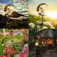 thumbnail image 3 of Solar Garden Lights, Moon Shaped Garden Decoration Lights, 3 of 4