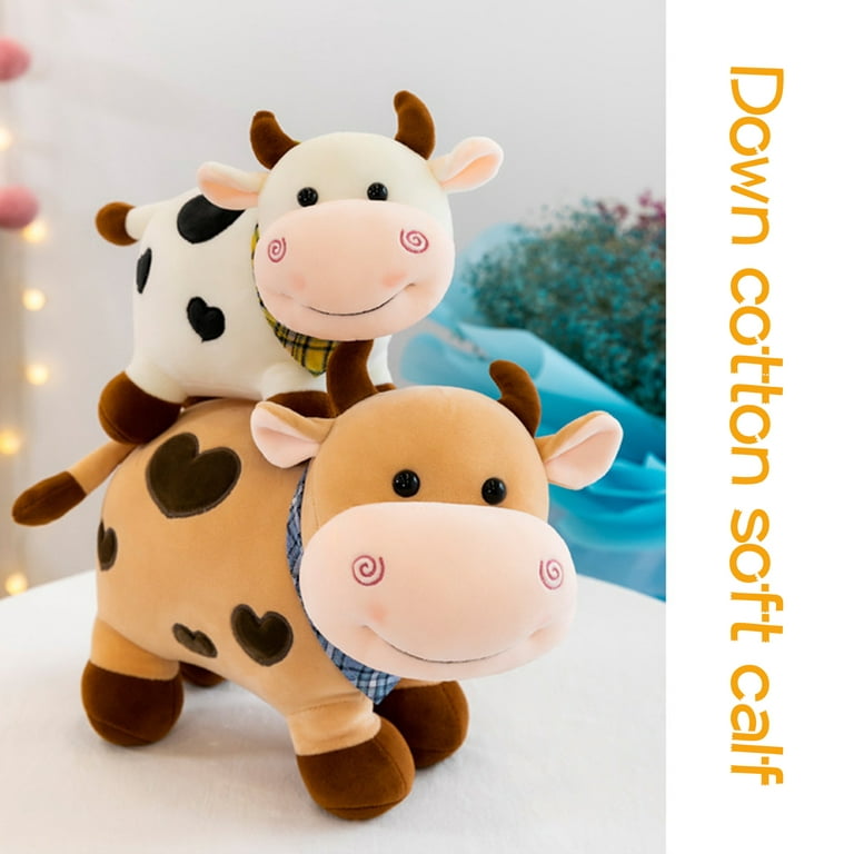 Cute Calf Doll Doll Sweater Cow Year Mascot Plush Toy Birthday