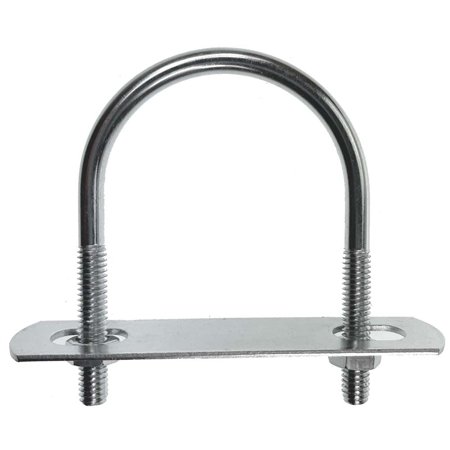 

8231 Plated Round Type U Bolts (5/16 -18 X 2-1/2 X 3-1/2 Round) Pack Of 4 Pieces