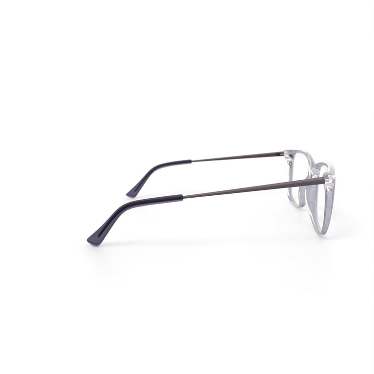 Tiflex Men's T1777 Square Prescription Eyeglasses with Case Tiflex Men's T1777 Square Prescription Eyeglasses with Case