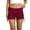 Red, variant on Jean Shorts for Women High Elastic Waist Bikini Compression Shorts for Women,BU2,2XL