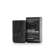 Essentials by Spongelle Mens Sandalwood Body Buffer