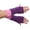 F, variant on Yanyanz Gloves Mittens, Women Autumn And Winter Contrast Color Pineapple Pattern Knit Warm Half Gloves, Gloves F One Size