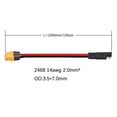 thumbnail image 2 of SAE to For XT60 For Solar Panel Wire Extension Cord 12AWG for Power Stations, 2 of 8