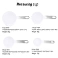 thumbnail image 2 of Measuring Spoon Cup Baking Measurement Tool 4pcs Baking Mesuring Spoon Stainless Steel Measuring Cup Graduated Measuring Spoon Cup, 2 of 8