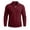 Wine, variant on Men Long Sleeve Waffle Knit Shirt Lapel Collar Three Button Placket Ribbed Cuff Slim Fitted Stretch Wrinkle Free Business Casual Top Black S
