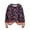 Hot Pink, variant on Long Sleeve Pullover Sweaters For Women O Neck Casual Cute Printing Knit Oversized Sweater for Fall Winter Floral Fashion,Blue,L