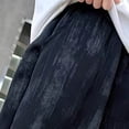thumbnail image 3 of Teen Boys Pull on Joggers 5-15Y Elastic Waist Wide Leg Sweatpants Loose Fit Harem Trousers Casual Outdoor Sports Trousers Black 14-15Years, 3 of 8