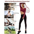 thumbnail image 3 of As Rose Rich Workout Leggings for Women High Waisted Yoga Pants, L, 3 of 8