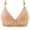 A Beige, variant on Fanxing Women's Petite T-Shirt Bra No Underwire Bra Push Up Bralette Bras Casual No Underwire Wireless Bralettes S,M,L,XL
