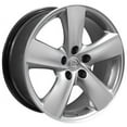 thumbnail image 4 of 18 inch Rim Wheel fits 2008-2014 Lexus IS F - LX19 Style Hyper Silver 18x8 Aluminum Wheel Direct Fit, 4 of 4