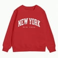 thumbnail image 4 of Godom Girls Sweatshirt Graphic Sweatshirts for Teen Girls Crewneck Oversized Sweatshirt Kids Fashion Long Sleeve Pullover Tops, 4 of 4