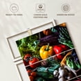 thumbnail image 6 of Elephant Stock Garden Grown Vegetables Wall Art - Vertical Multi Panel Canvas - Kitchen Wall Decor - Food And Drink Multi Panel - Red And Yellow Decor - 28" x 45", 6 of 8