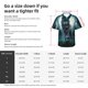 thumbnail image 5 of Fotbe Wolf Camisa Hawaiana para Hombre Unisex – Camisa Casual de Verano con Botones de Manga Corta de Algodón y Lino,Large, 5 of 7