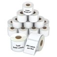 thumbnail image 2 of 16 Rolls 6400 Labels 2-1/8" x 2-3/4" Direct Thermal Labels Replacement Compatible for DYMO 30258, Misofuki Barcodes Address Postage Label Compatible with DYMO Labelwriter 450, 450 Turbo, 4XL Printers, 2 of 15