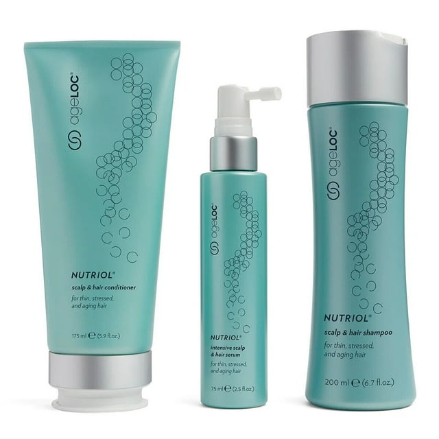 Nuskin Nutriol Ensemble Système + 1 Bonnet pour Cheveux
