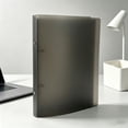 thumbnail image 3 of 1 Inch 2 Ring Binder, Durable PVC Plastic Loose Leaf Binder with Metal Round Rings, Refillable Document Organizer for office supplies Office Home, Compact Notebook Cover for Notes Journals and Files, 3 of 6