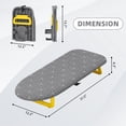thumbnail image 2 of BEHERZT Ironing Board, Small Tabletop Ironing Board with Iron Holder, Foldable&Space-Saving, 2 of 6