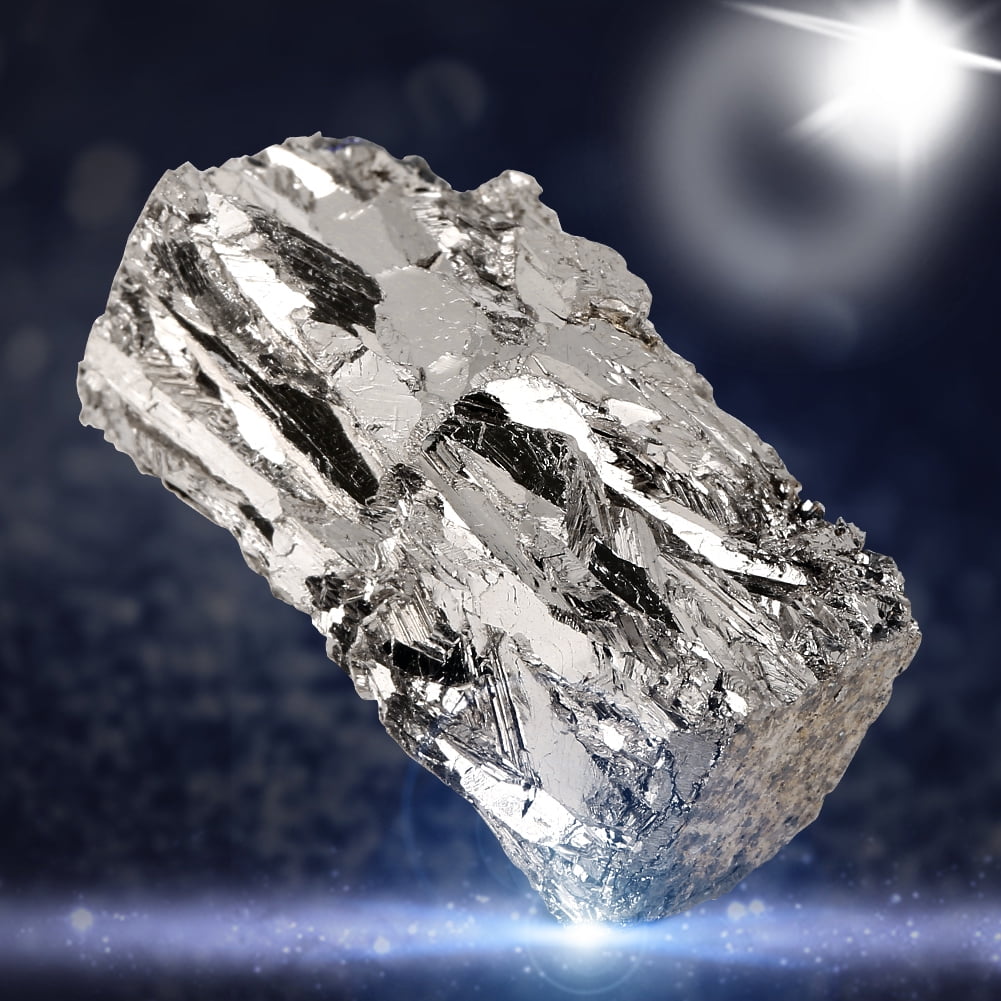 100g Bismuth Metal Ingot Chunk 99.99% Pure Crystals Geodes For Bismuth Crystals 