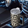 thumbnail image 6 of Modern 40oz Tumbler– Stainless Steel Insulated Tumbler with Handle and Straw, Large Capacity Travel Cup for Hot & Cold Drinks, 6 of 7