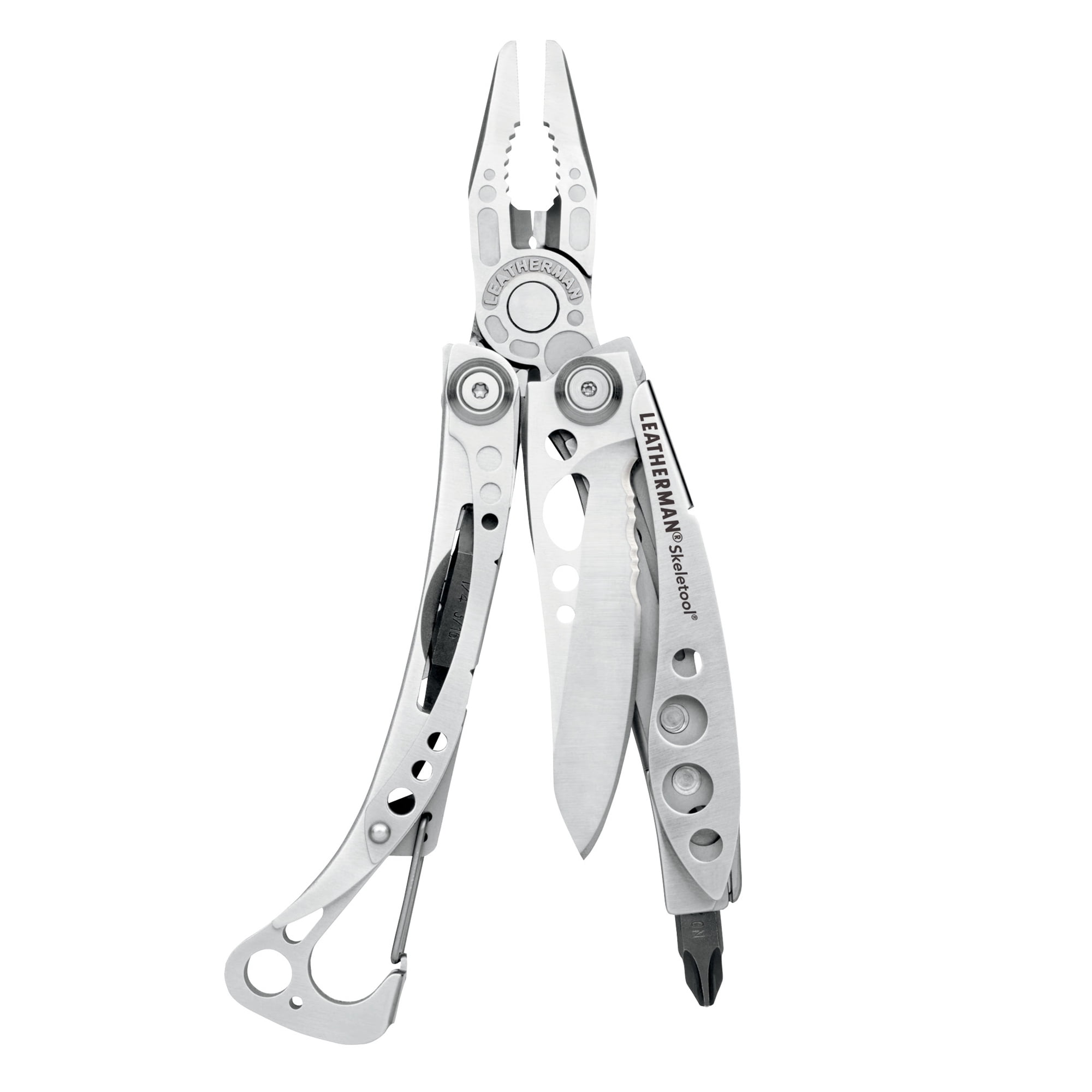 LEATHERMAN, Skeletool Lightweight Multitool with Combo Knife and Bottle