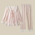 thumbnail image 2 of Gibobby Traje de invierno para mujer, ropa para el cálida y de terciopelo Coral frVerdinegroante pequeño engrosado (Rosa, L), 2 of 4