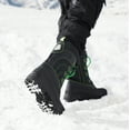 thumbnail image 4 of DREAM PAIRS Kids Boys & Girls Knee High Waterproof Insulation Non-Slip Outdoor Winter Snow Boots KNORTH BLACK/NEON/GREEN Size 13 little kid, 4 of 7