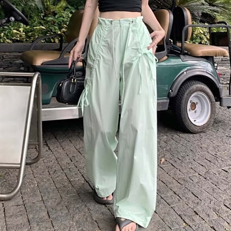 SIYUDAN Women Pants Womens Casual Pants Mint GreenAdult Work Pants Women Lounge Pants For Women Elastic Waist Pants For Women Women S Fall Pants