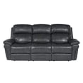 thumbnail image 2 of Sunset Trading Luxe Leather Reclining Sofa with Power Headrest, 2 of 8