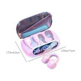 thumbnail image 3 of LACKUST Waterproof Bluetooth 5.3 Ear Clip Headphones,Clearance Noise Cancelling Bluetooth Headphones for Kids,Open Ear Design for Running,Sports,and Cycling,Pink, 3 of 7
