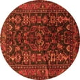 thumbnail image 1 of Ahgly Company Indoor Round Persian Orange Traditional Area Rugs, 7' Round, 1 of 1