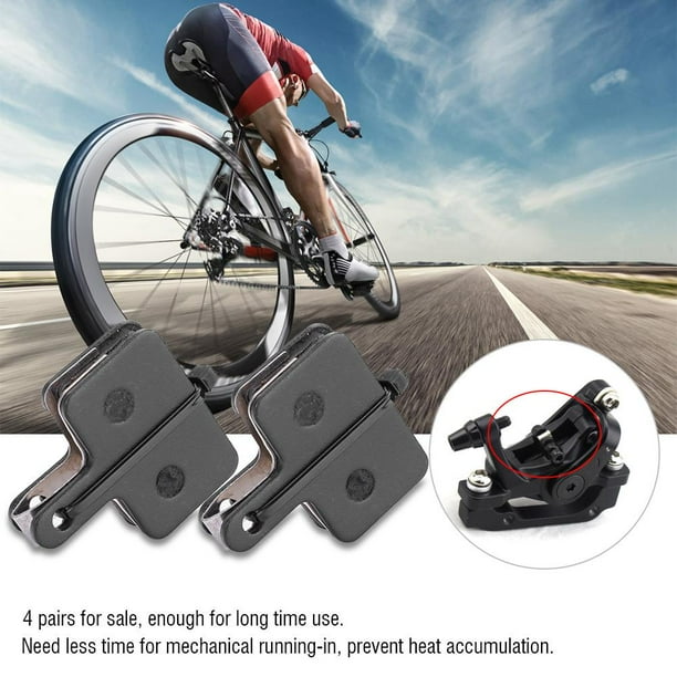 Qiilu 4 Pairs Copper Semi Metal Bicycle Disc Brake Pads Bike Brake Parts Brake Pad Set Brake Pad Set Bicycle Brake Parts Walmart
