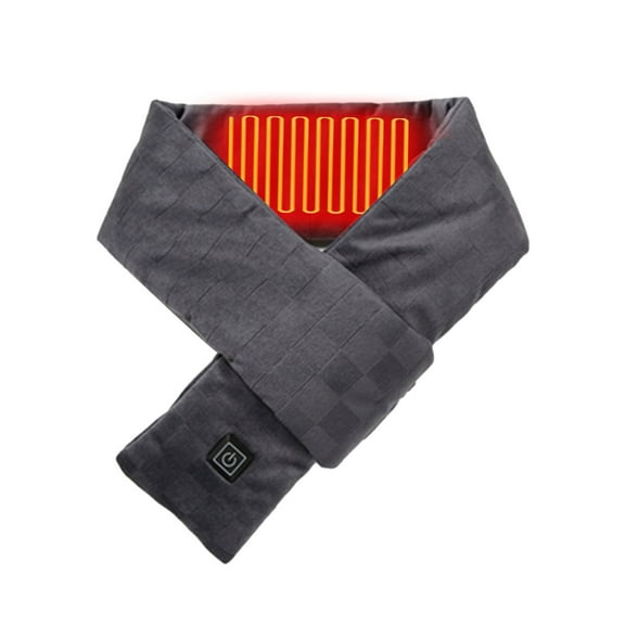 Idoravan Heated Scarf Usb Smart Neck And Shoulder Winter Cold Protection And Warmth Men And Women Scarf Massage Heating Scarf