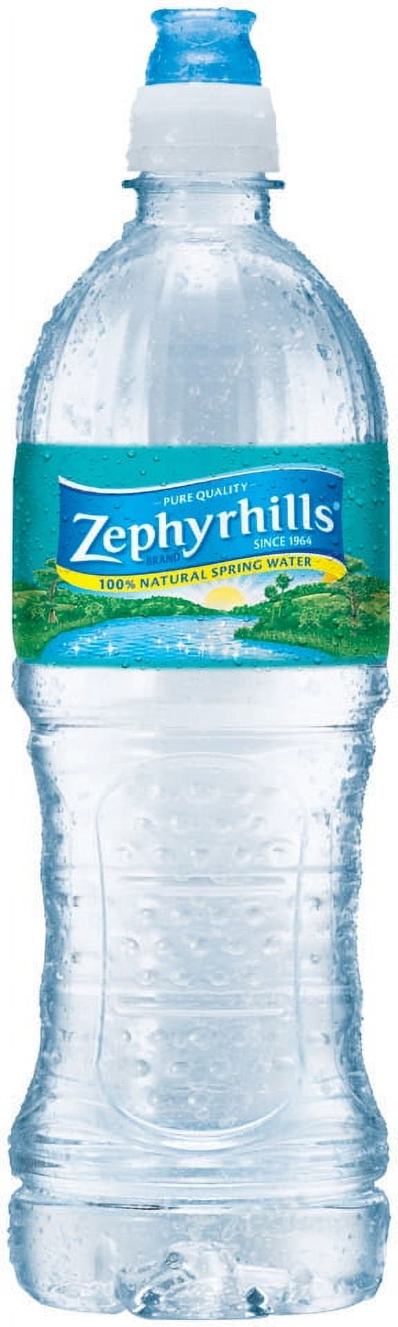 (3 pack) Zephyrhills Natural Spring Water, 700 mL