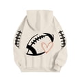 thumbnail image 4 of Game Day Football Hoodies for Women, 4 of 4