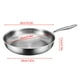 thumbnail image 2 of Sartén antiadherente sin revestimiento para cocinas de inducción y gas | Sartén profesional para tortillas y filetes | Distribución uniforme del calor y fácil limpieza, 2 of 3