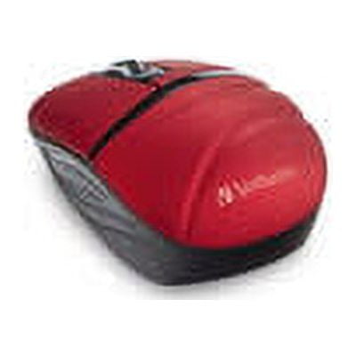Verbatim Wireless Mini Travel Mouse, Commuter Series, Red