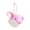 Pink, variant on Decor​​ Light Up Lantern Fish Plush Toy, Magnetic Kissing Stuffed Animal, LED Night Light, Soft Cuddly Decor for Home, 7x7 Inches​ Interactive Magnetic​​