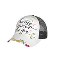 thumbnail image 7 of Picia Home Sweet Home Floral Pattern Trucker Hat,Baseball Cap,Sun Protection Cap,Stylish Headwear,Leisure Cap,Outdoor Sports Cap, 7 of 7