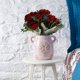 thumbnail image 1 of unbranded 2Ud Ramo Artificial De Flor Hydrangea Roja Para De Y Eventos, 1 of 8