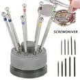 thumbnail image 1 of Precision Screwdriver 9pc Set Watch Jewelry Slotted Flat Blade Watchmakers Tools, 1 of 8