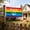Rainbow, variant on Pride Month Flag for Outdoor,35.4x23.6 Inch High Definition Printing Peace And Love Flag,Fade Resistant Tear Resistant,Windproof Sun Resistant for Indoor Outdoor Display