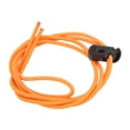 thumbnail image 1 of Swim Goggles Strap, Flexible Elastic Swim Goggles Rope Adjustable With Button For Diving Orange, 1 of 8